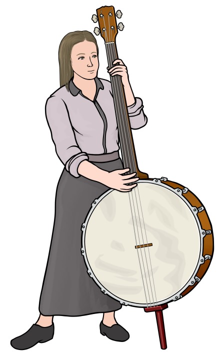 bass banjo player