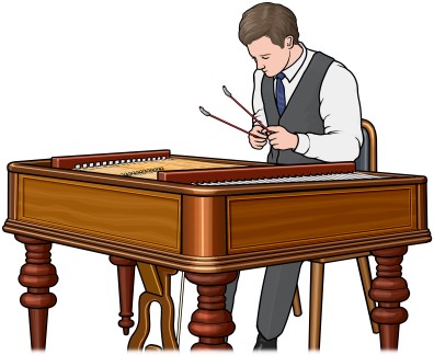 cimbalom player