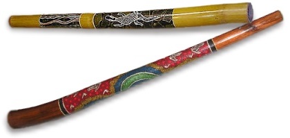 Native Australian Aborigine:didgeridoo