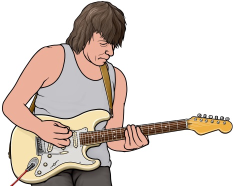 guitar : Jeff Beck