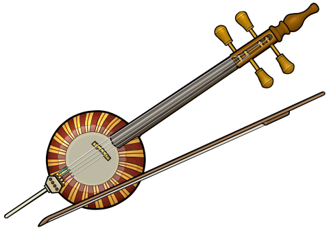 Bowed string instrument : kemanche(kamantcheh)