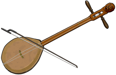 Mongolian musical instruments : shanagan huur