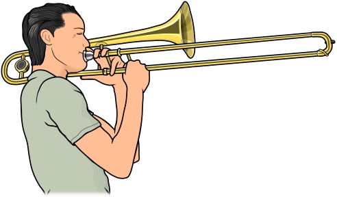 style of trombone playing