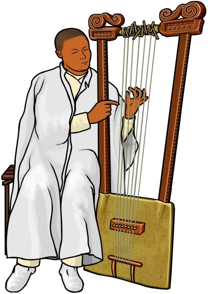 Ethiopian instrument : beganna (begena)