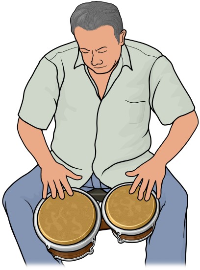 bongo player