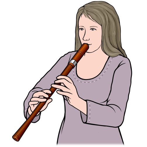 cornamuse player