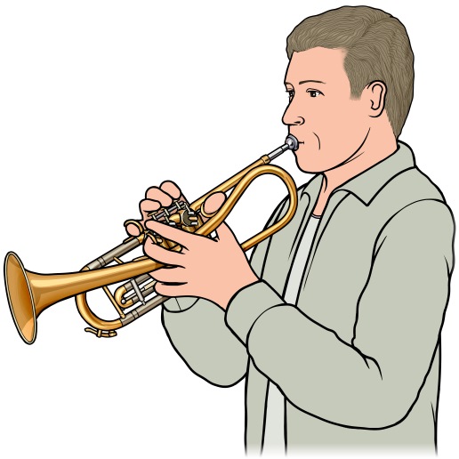 gansch horn player