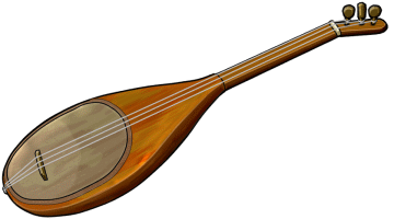 Azerbaijan instrument : gopuz