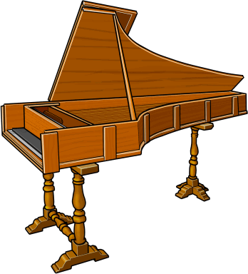 gravecembalo col piano e forte(1722 Cristofori pianoforte)