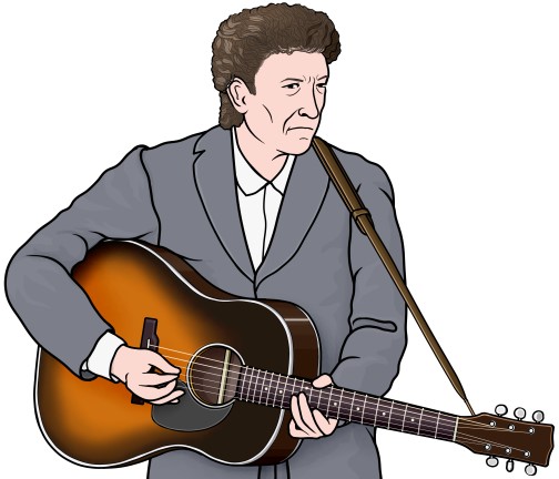 guitar : Bob Dylan