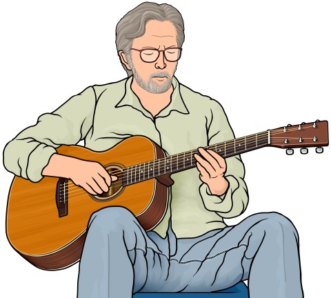 guitar : Eric Clapton
