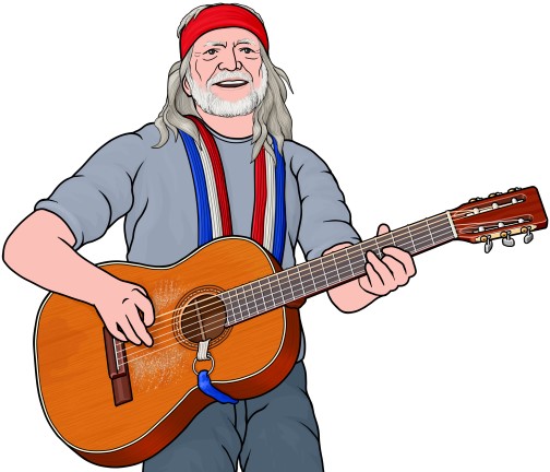 guitar : Willie Nelson