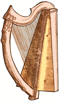 Ireland : irish harp