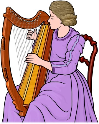 Irish harp / Celtic harp