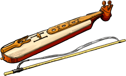 Bowed string instrument : Karadeniz kemence