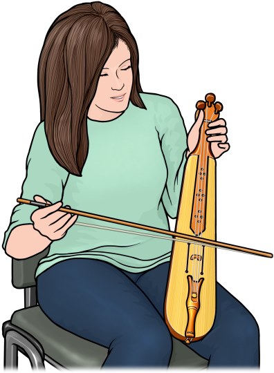 Turkish string instrument : karadeniz kemençe