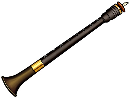 double-reed instrument : piffero