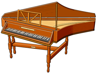 keyboard instrument : spinet