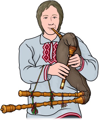 torupill(Estonian bagpipe)