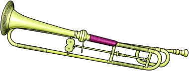 lip reed : slide trumpet