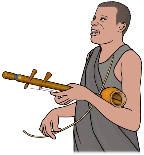 Tanzanian zeze / Wagogo's fiddle